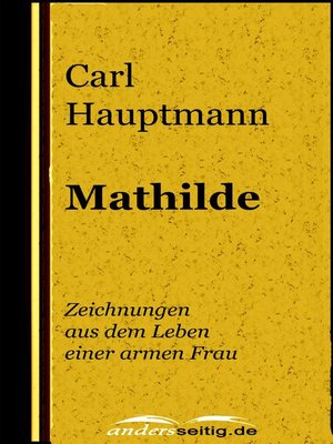 cover image of Mathilde
